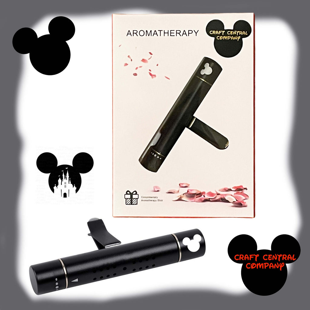 Disney Black Car Diffuser with Engraved Mickey Mouse Disney Black Car Diffuser with Engraved...