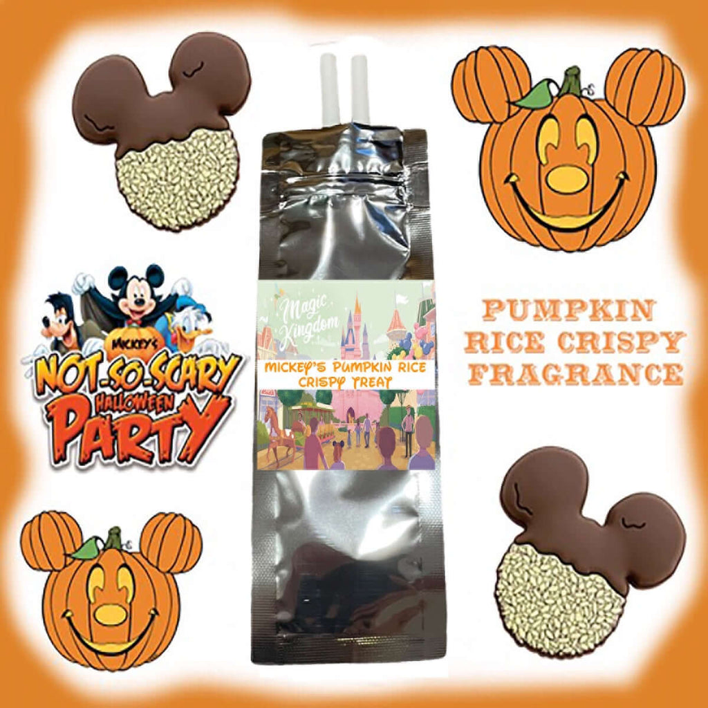 Mickeys Not So Scary Halloween Pumpkin Rice Crispy Treat Fragrance Car Diffuser Refill Disney Fragrances Fall Scent Mickeys Not So Scary Halloween Pumpkin...