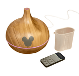 Disney Oil Diffuser Engraved with Mickey Mouse 500 ML Light Wood Disney Fragrance Diffuser