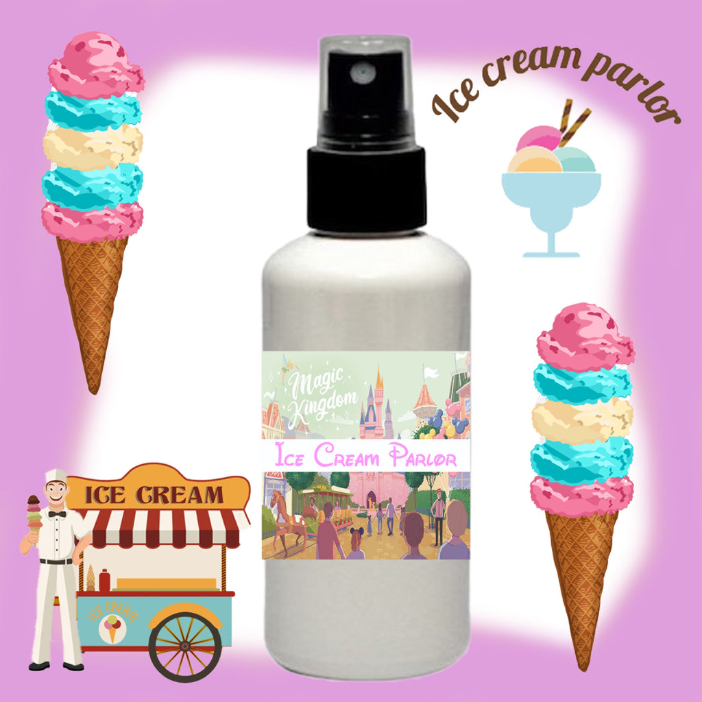 Main Street Ice Cream Parlor Fragrance Spray Bottle Magic Kingdom Fragrances Main Street Ice Cream Parlor Fragrance...