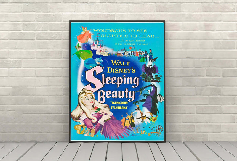 Sleeping Beauty Poster Sleeping Beauty Movie Poster Vintage Disney Poster Disney Movie Posters Classic Disneyland Poster Disney World Poster Sleeping Beauty Poster Sleeping Beauty Movie...