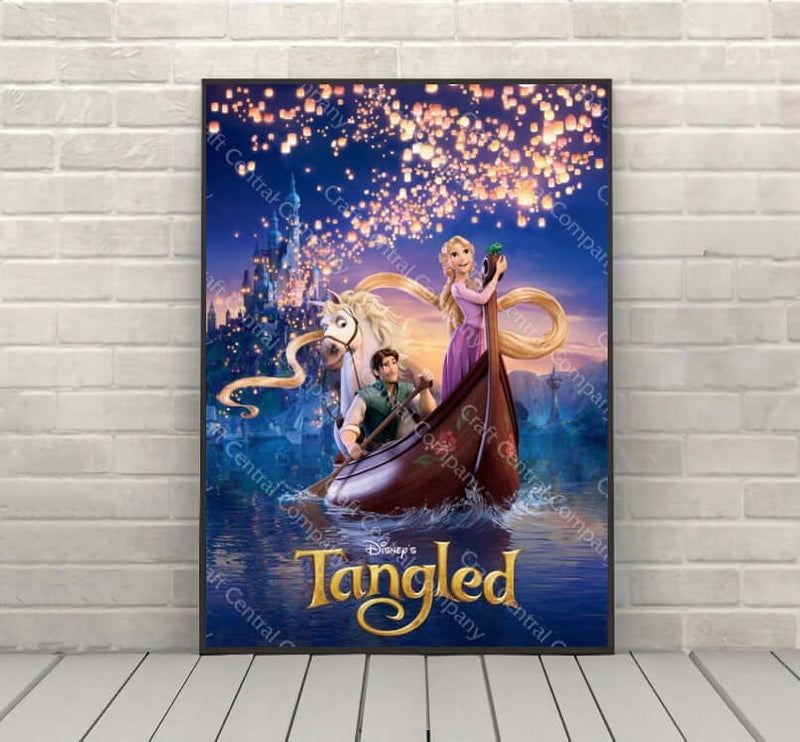 Tangled Poster Disney Poster Disney Movie Poster Disney Princess Poster Rapunzel Posters Disneyland Poster Disney World Wall Art Nursery Tangled Poster Disney Poster Disney Movie...