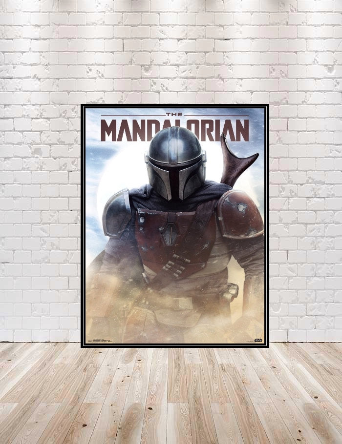 Mandalorian Star Wars Poster Sizes 8x10...