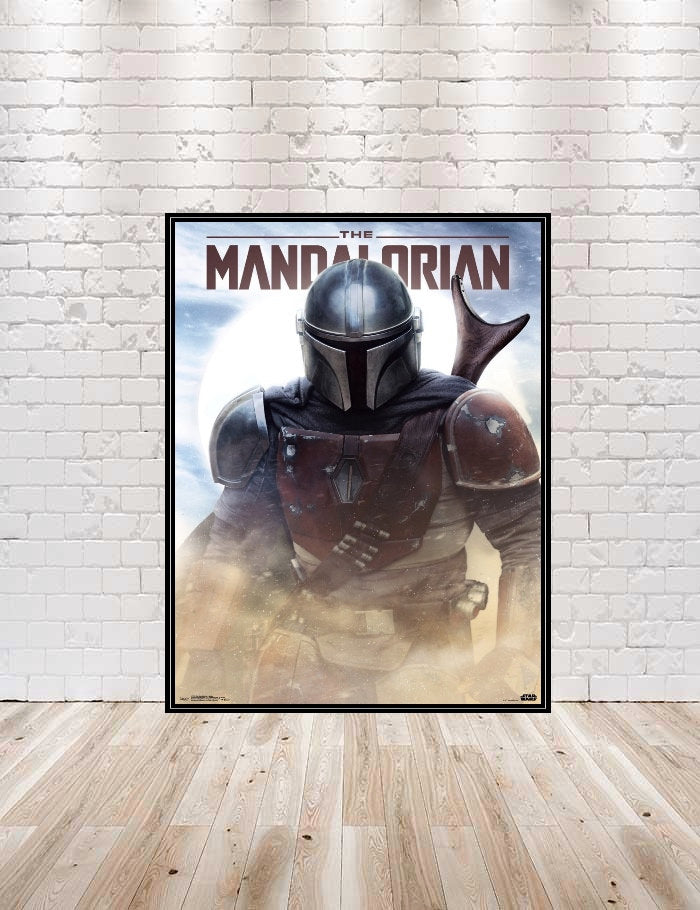 Mandalorian Star Wars Poster Sizes 8x10 11x14 13x19 16x20 18x24 Hollywood Studios Star Tours Vintage Poster Mandalorian Poster Boba Fett New Mandalorian Star Wars Poster Sizes 8x10...