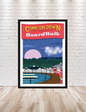 BoardWalk Resort Poster Boardwalk hotel poster Vintage Disney Poster Attraction Poster Disney World Poster Disney Hotel Poster Epcot Poster