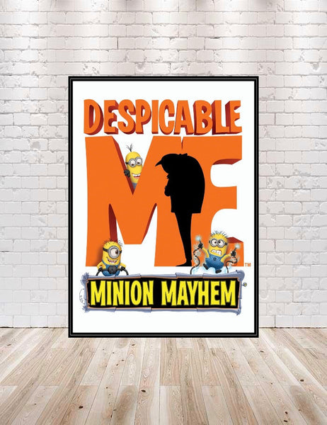 despicable me minion mayhem logo