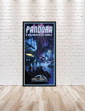 Pandora Poster Navi River Journey Poster Sizes 5x10 10x20 Animal Kingdom Avatar Poster Vintage Poster Pandora A Bioluminescent World Poster