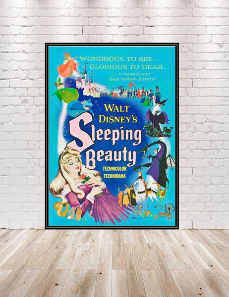 Sleeping Beauty Sleeping Beauty Movie Poster– CraftCentralCompany