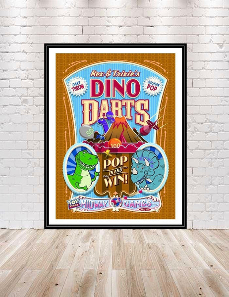 Toy Story Mania Dino Darts Poster – CraftCentralCompany