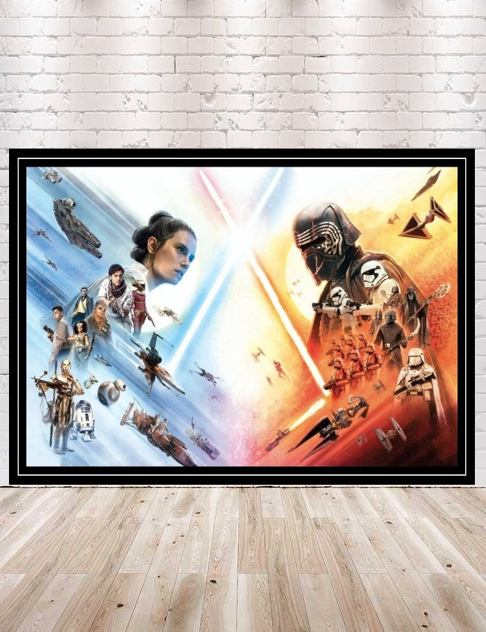 Star Wars Rise of Skywalker Poster Sizes 8x10 11x14 13x19 16x20 18x24 Star Tours Poster Disney Poster Star Wars Poster Galaxy's Edge Poster Star Wars Rise of Skywalker Poster...