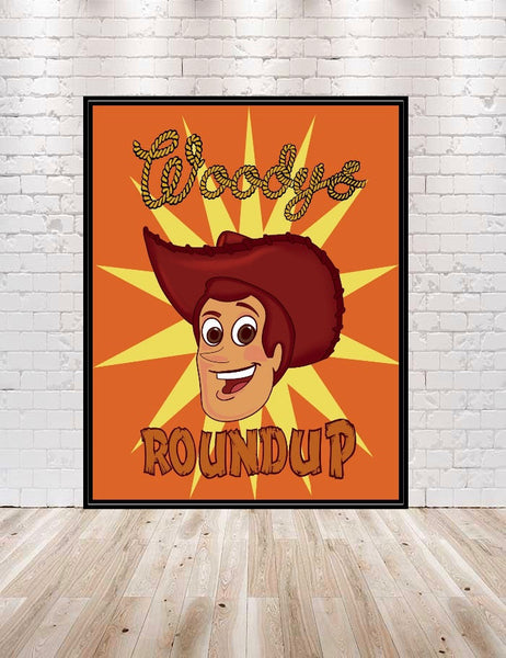 Woody's RoundUp Vintage Disney Poster – CraftCentralCompany