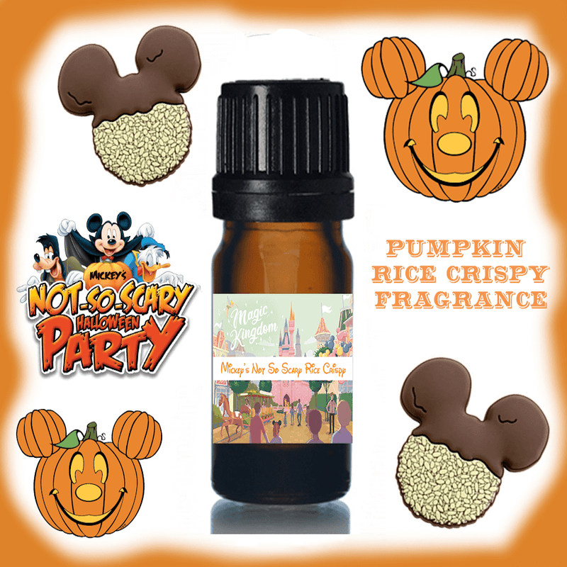 Mickeys Not So Scary Halloween Pumpkin Rice Crispy Treat Fragrance Oil Disney Fragrance 5ml & 10ml Bottle Diffuser Oil Fall Scent Mickeys Not So Scary Halloween Pumpkin...