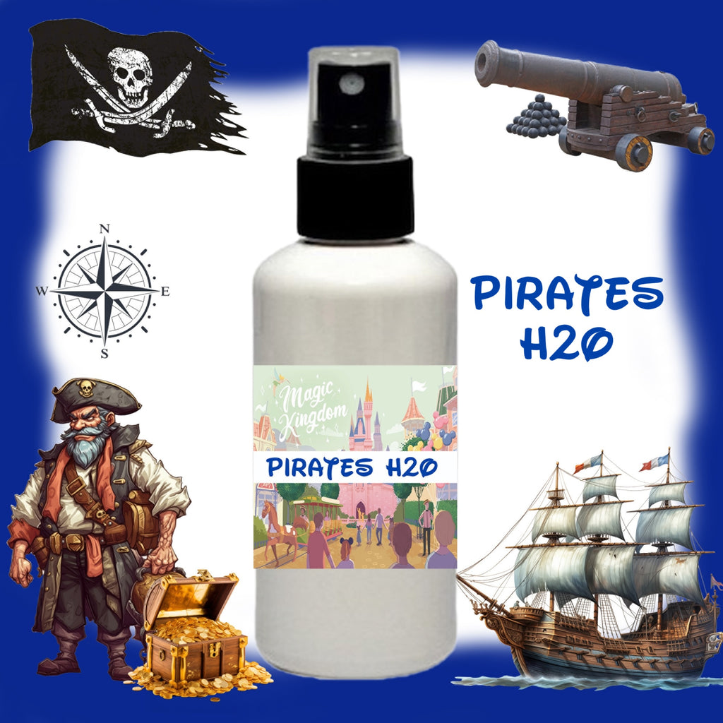 Pirates H2O Fragrance Spray Bottle Disney...