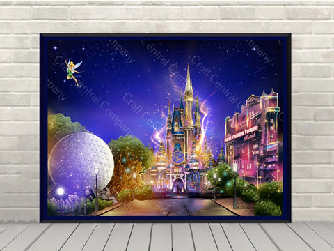 Disney 50th Anniversary Poster Disney Four...