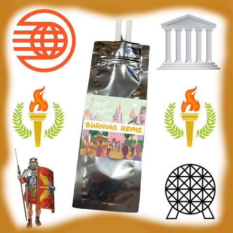 Spaceship Earth Burning Rome Car Diffuser...