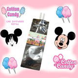 Main Street Cotton Candy Car Diffuser Fragrance Refill Disney Fragrance (2 Refills)