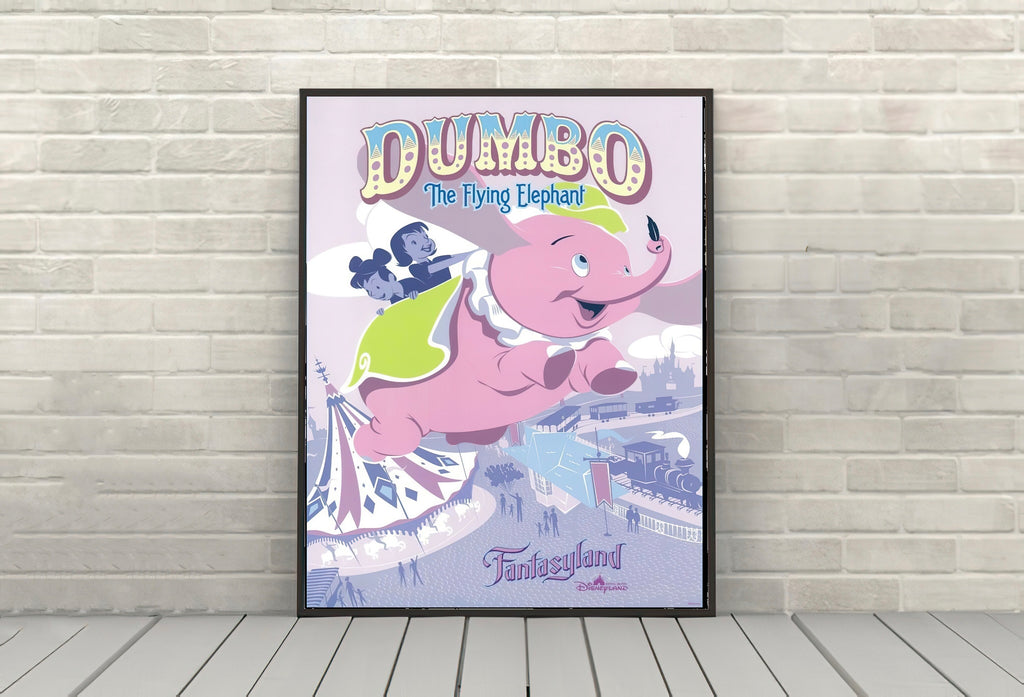 Dumbo The Flying Elephant Poster Dumbo...