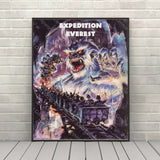 Expedition Everest Poster Animal Kingdom Poster Vintage Disney Attraction Wall Art