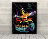 Fantasmic Poster Disney Attraction Poster Disney World Poster Hollywood Studios Poster