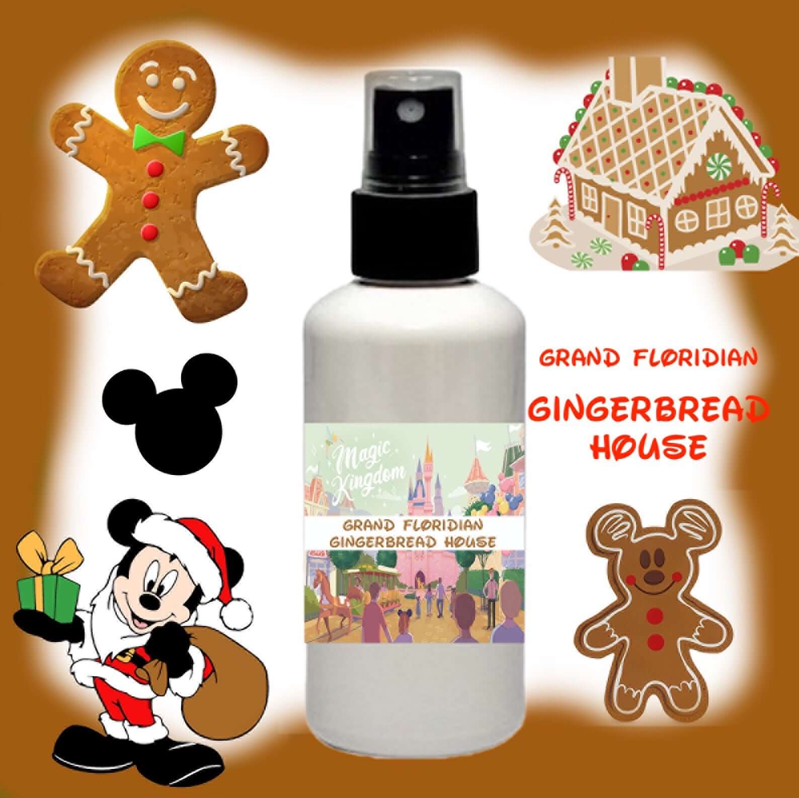 Grand Floridian Gingerbread House Fragrance Spray Disney