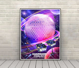 Guardians of the Galaxy Cosmic Rewind Poster Epcot poster Disney Attraction Poster Disney World Posters Disney Wall Art