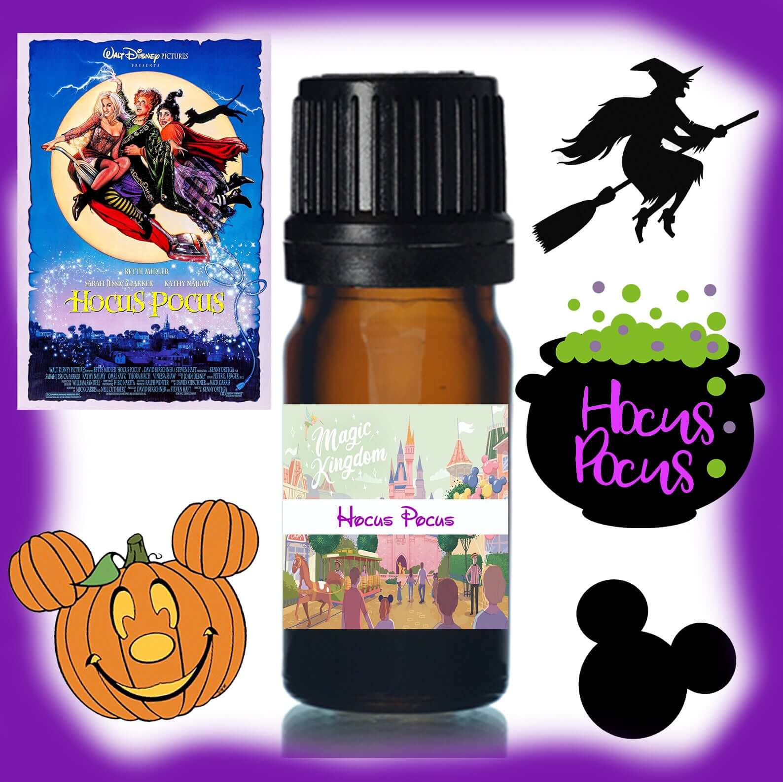 Hocus Pocus Fragrance Oil Dropper Disney...