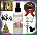 Holiday Haunts Fragrance Spray Bottle Disney Haunted Mansion Fragrance Spray