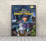 The Many Adventures of Ichabod and Mr. Toad Poster Vintage Disney Movie Poster Walt Disney World Disneyland Posters Attraction Poster