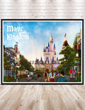 Magic Kingdom Poster Disney Main Street Attraction Posters
