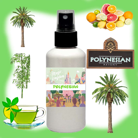 Polynesian Fragrance Spray Bottle Disney Resort...