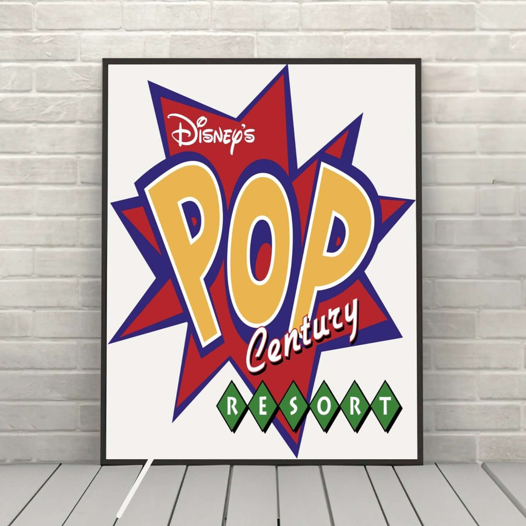 Disney Pop Century Resort Poster Pop...