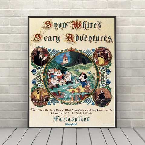 Snow White Scary Adventure Poster Snow...