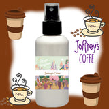 Jeoffrey's Coffee Fragrance 2 oz Spray Bottle Room Spray Body Spray Disney Fragrance Summer Scent Magic Kingdom scents Disney spray
