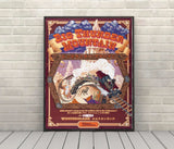 Big Thunder Mountain Railroad Poster Tokyo Disney Poster Japan Disney Poster Thunder Mountain Poster