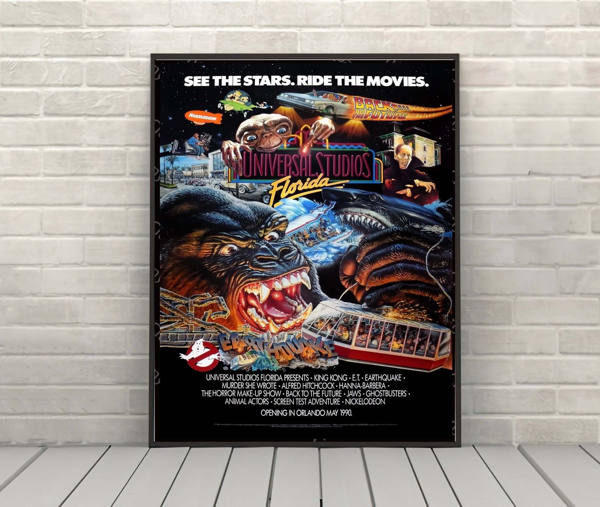 Vintage Universal Studios Attraction Poster Islands...