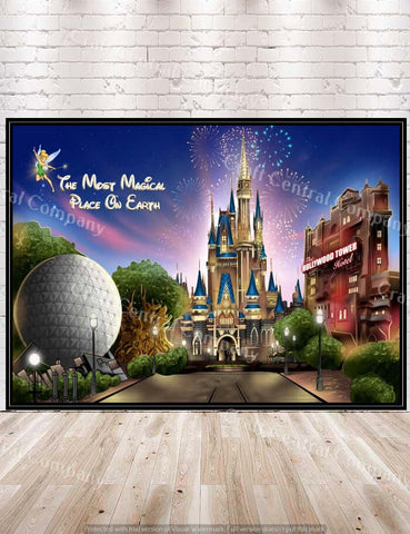 Disney World Poster Disney four parks...
