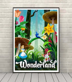 Alice in Wonderland Poster Vintage Disney Movie Posters