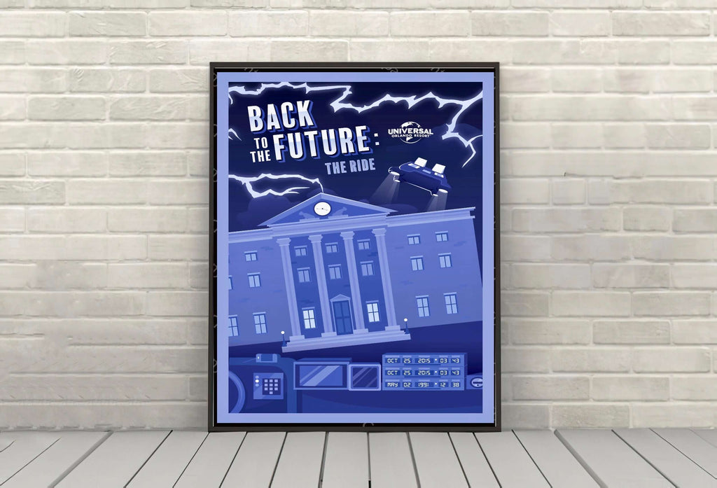 Back to the Future Poster Universal...