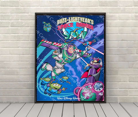 Buzz Lightyear Space Ranger Spin Disney...