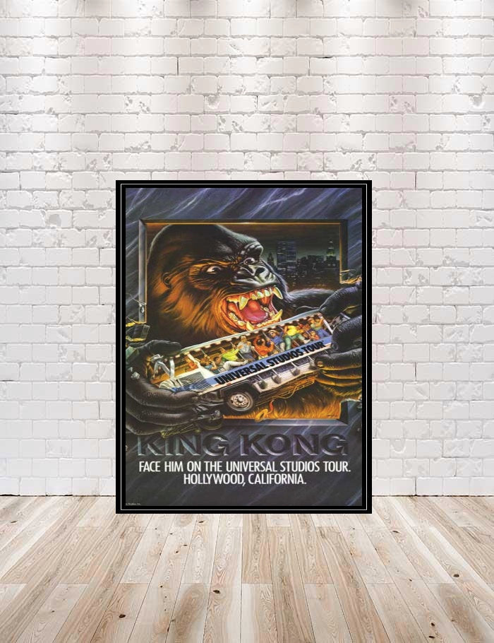 King Kong Poster Universal Studios Sizes...
