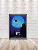E.T. Poster Universal Studios Sizes 8x10, 11x14, 13x19, 16x20, 18x24 E.T. Ride Poster Classic movie poster Vintage Poster ET Ride Poster
