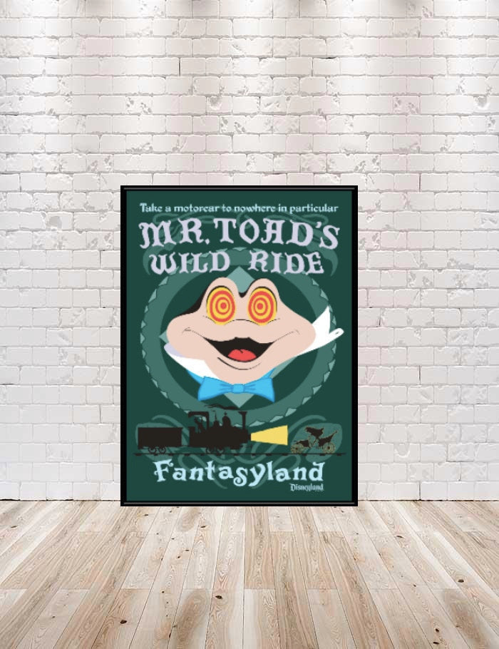 Mr. Toad's Wild Ride Poster mr...