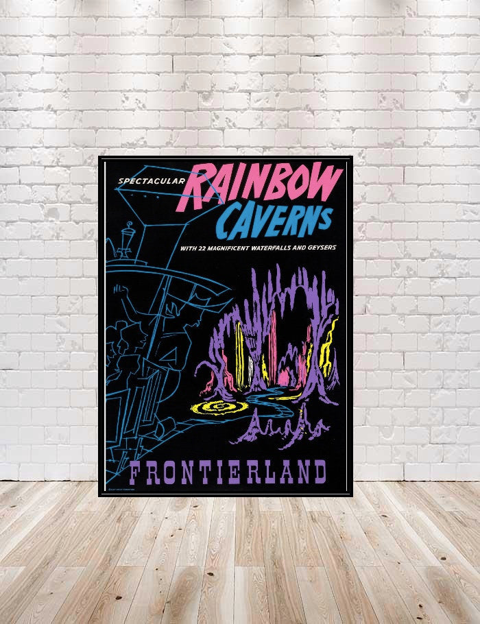 Rainbow Caverns Poster Disney World Poster...