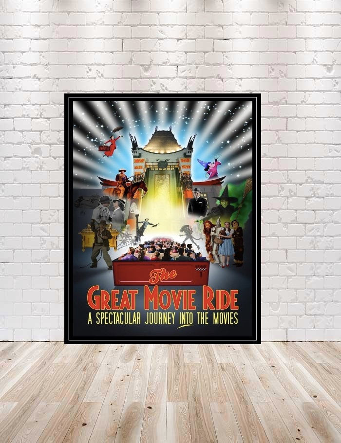The Great Movie Ride Poster Attraction...