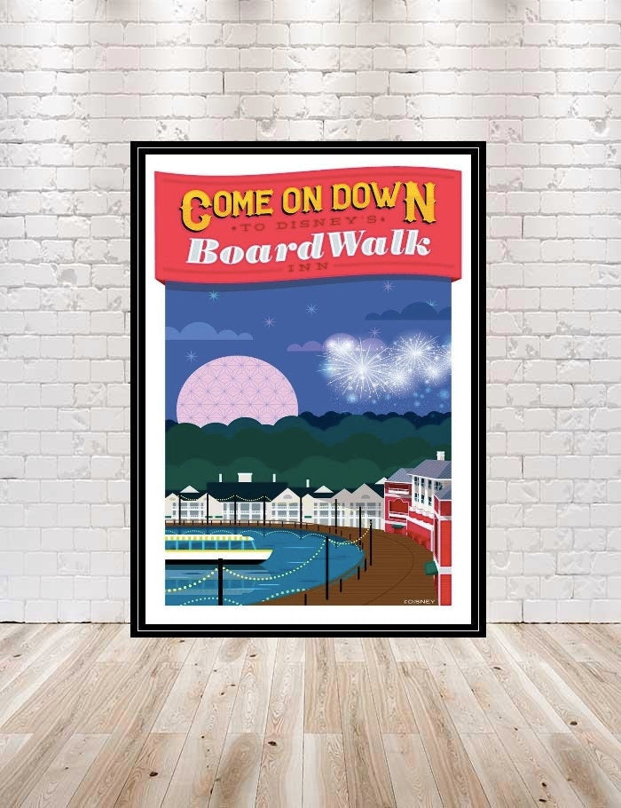 BoardWalk Resort Poster Boardwalk hotel poster...