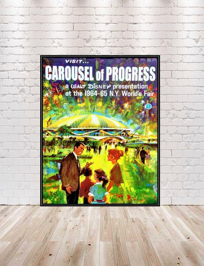 Carousel of Progress Attraction Poster World...