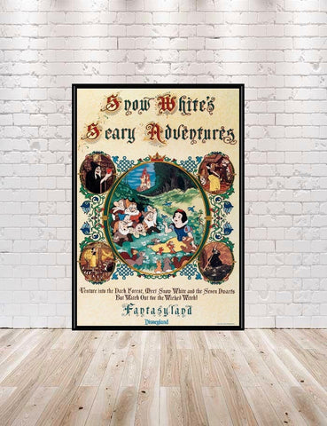 Snow White Scary Adventure Poster Snow...