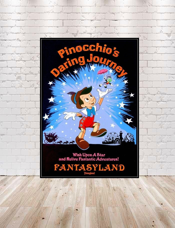 Pinocchio's Daring Journey Poster Pinocchio Poster...