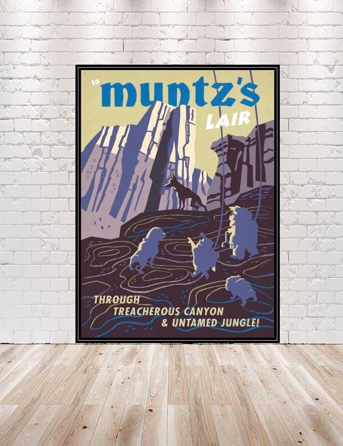 UP Poster Muntz's Lair Poster Pixar...