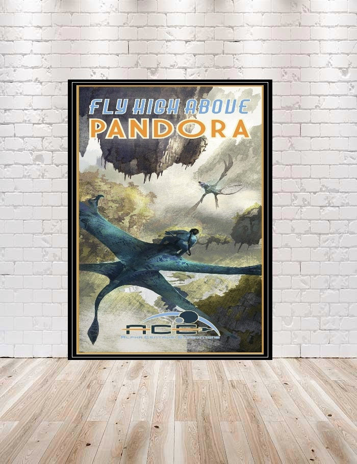 Pandora Poster Flight of Passage Attraction...